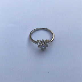 Special Diamond Ring - White Diamond - Durable Silver