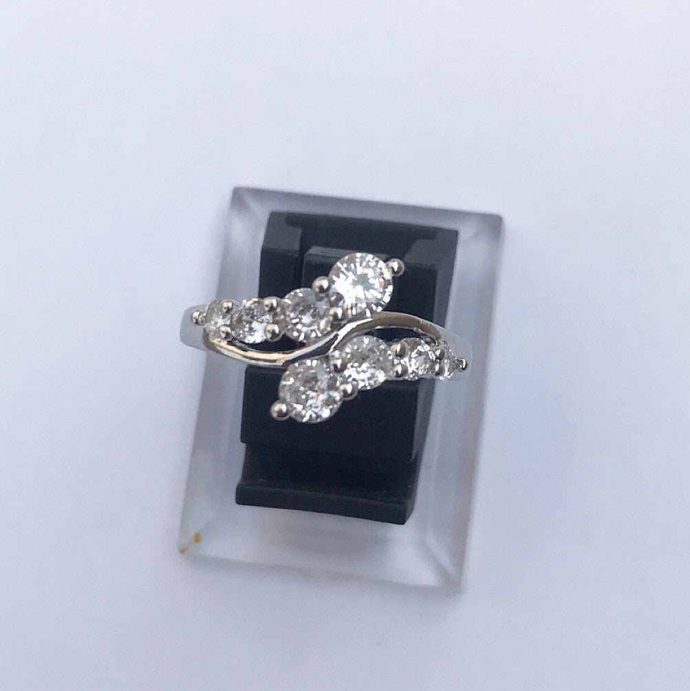 Pleasing Leaf petal Ring - Durable Silver Coating