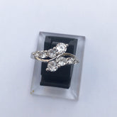 Pleasing Leaf petal Ring - Durable Silver Coating