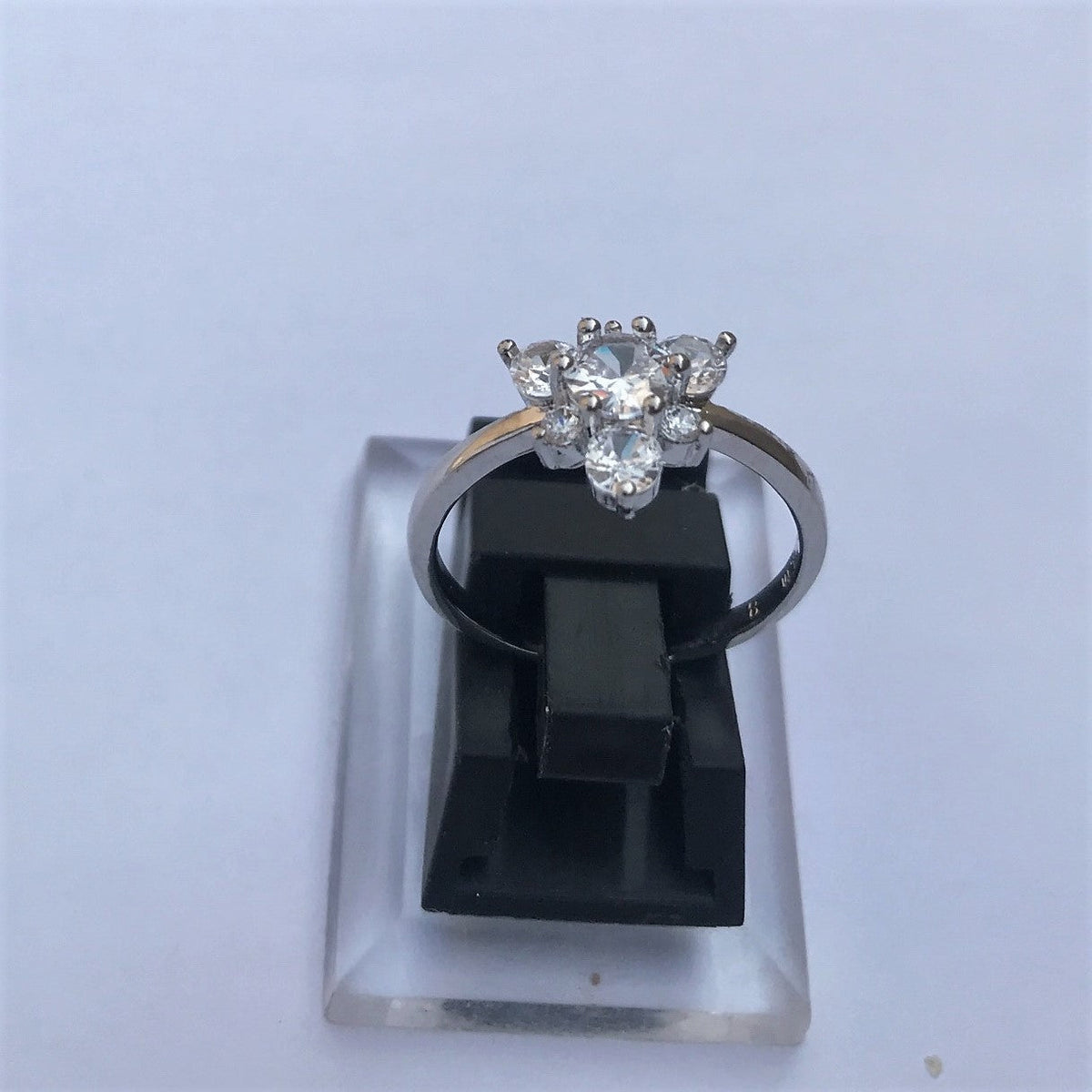 Special Diamond Ring - White Diamond - Durable Silver