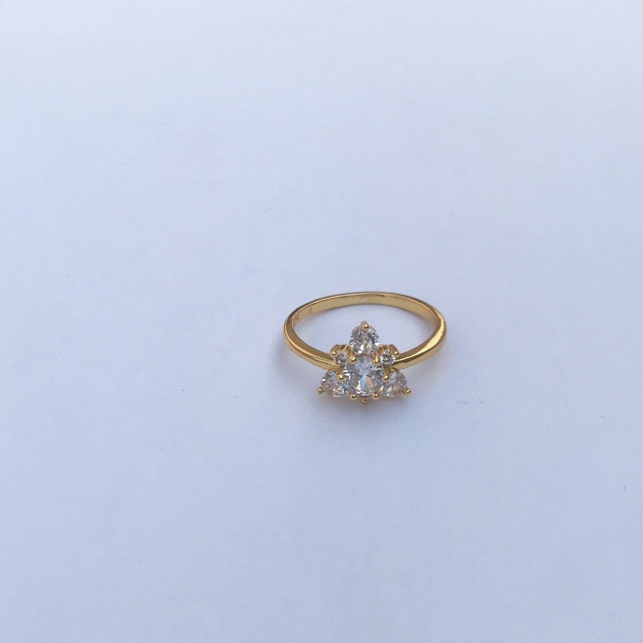 Special Diamond Ring - White Diamond - Durable Golden