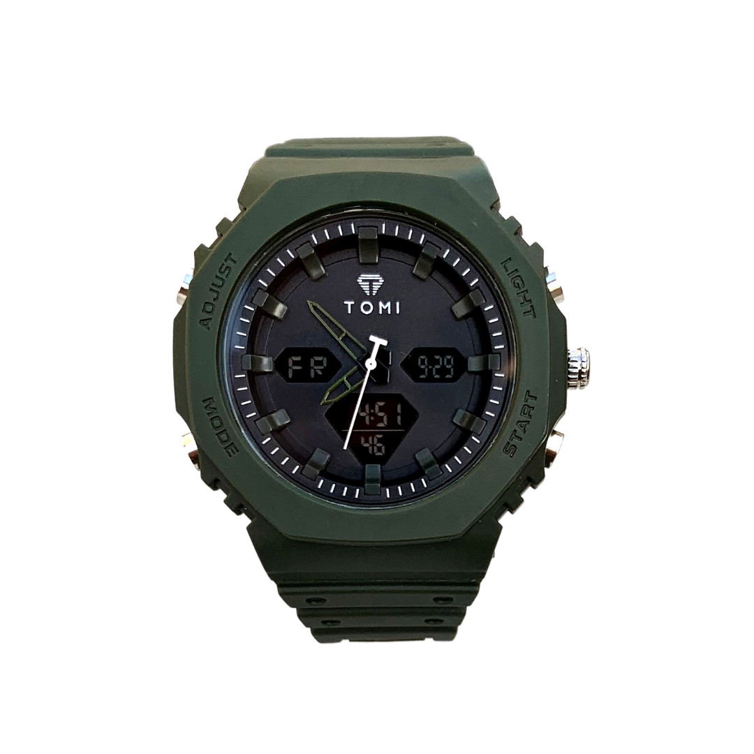 TOMI Digital Dual Time Series - Water Resistant