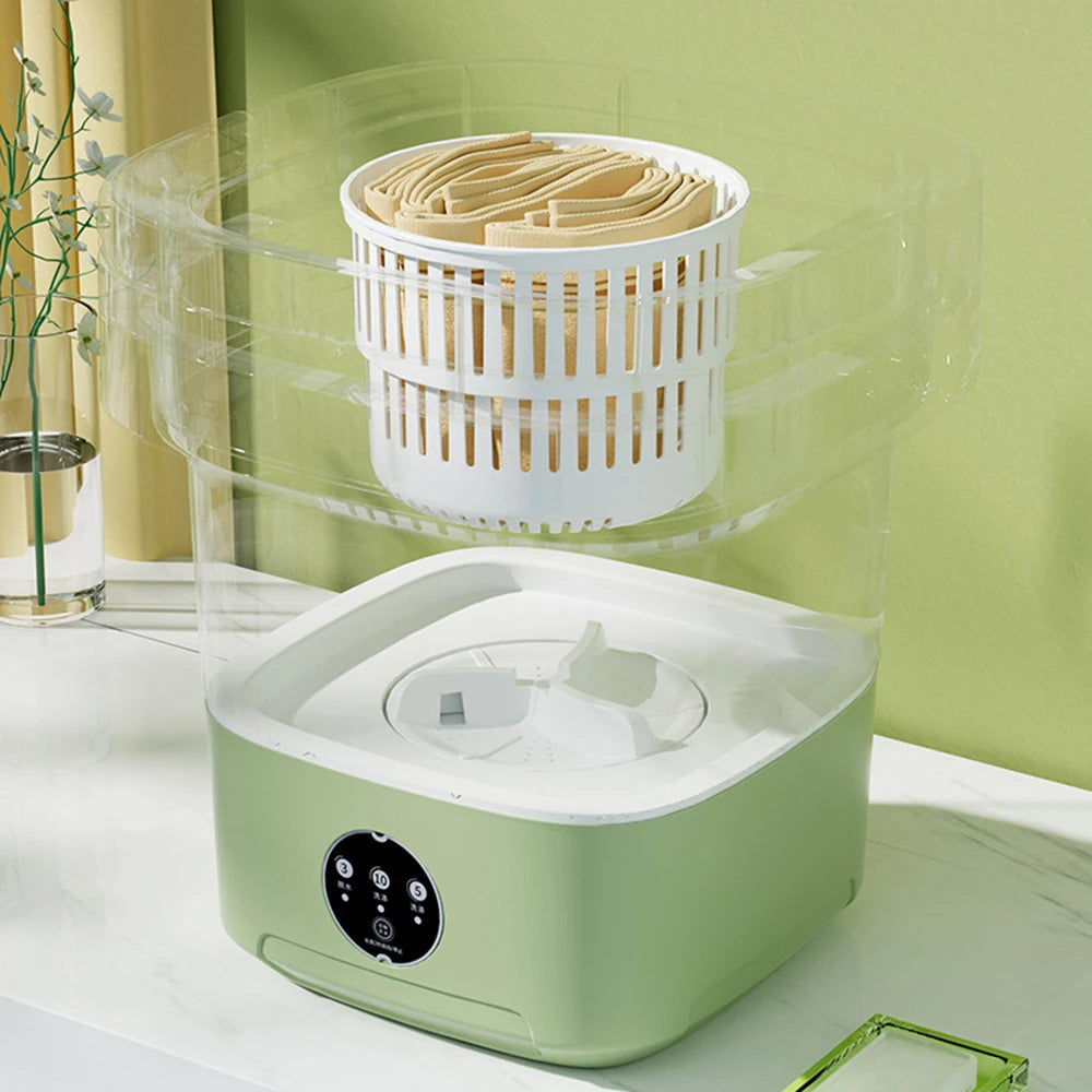 6L 11L Portable Washing Machine Folding