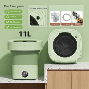 6L 11L Portable Washing Machine Folding