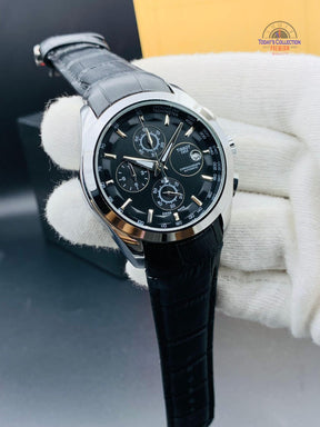 Premium Tissot - Chronograph Working - Highly durable Leather