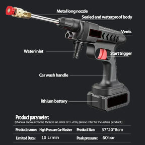 Wireless Car Washer Gun