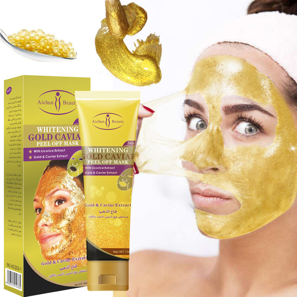 24K Gold Caviar Collagen Peel Off Mask