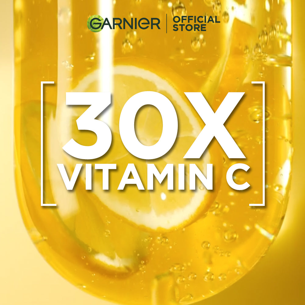 Garnier Skin Active Bright Complete Vitamin C Booster Serum 30 Ml - Contains Niacinamide