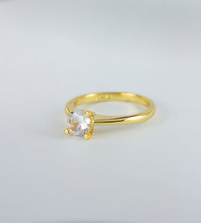 Simple Minimalistic Design Diamond Ring