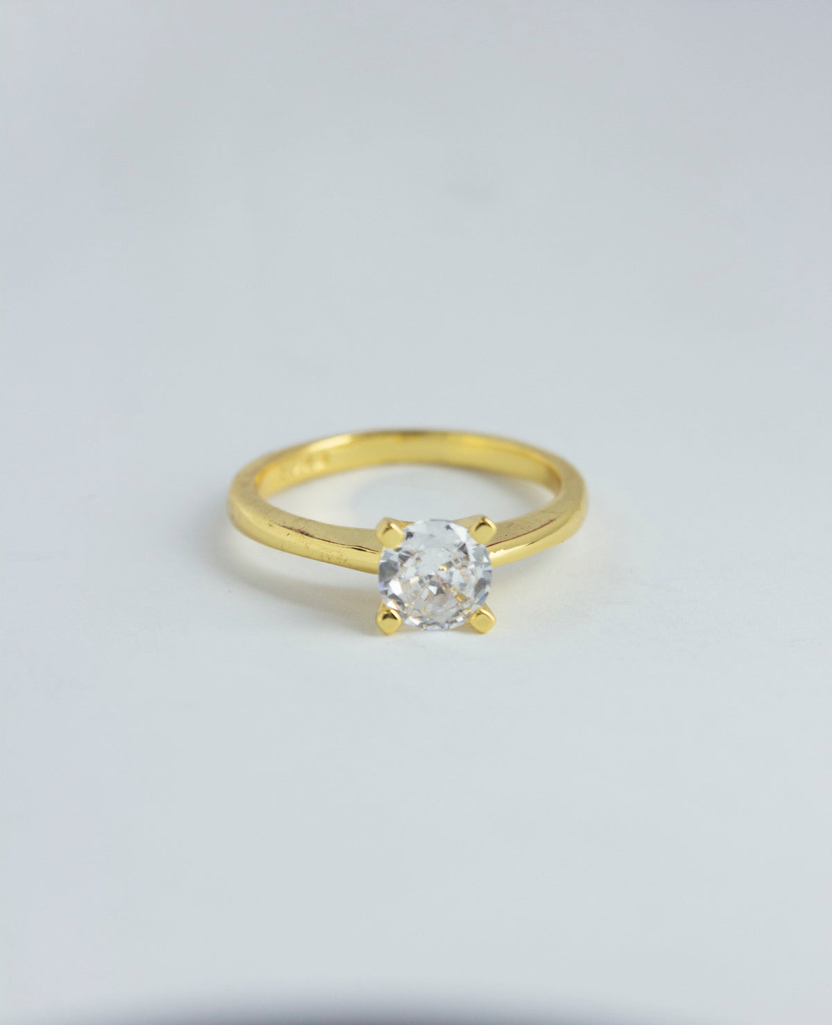 Simple Minimalistic Design Diamond Ring