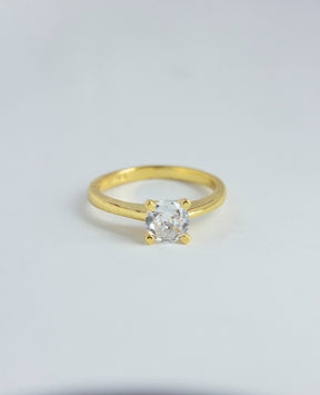 Simple Minimalistic Design Diamond Ring