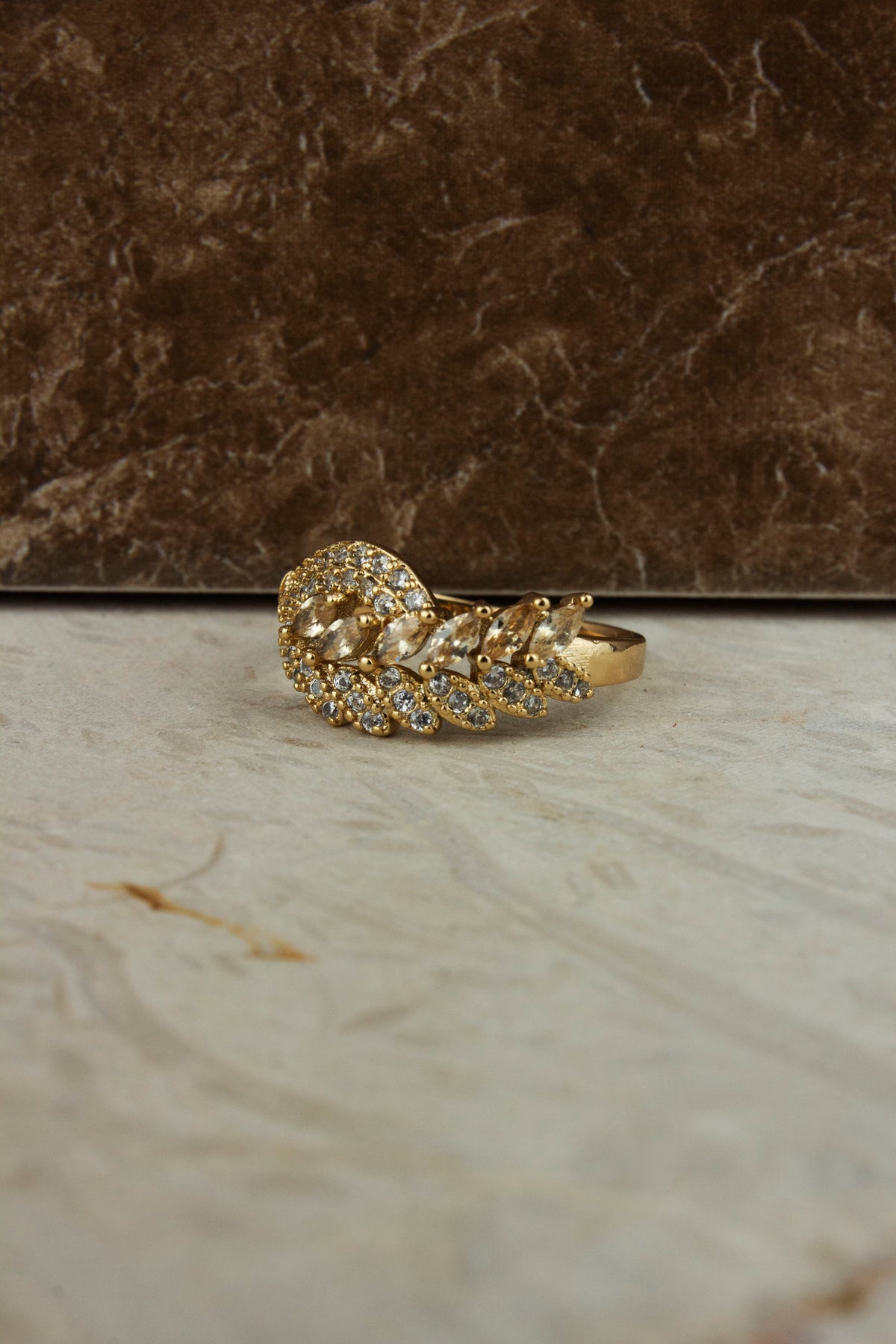 Signature Luxury Exquisite Ring  - One Carat Gold Plated