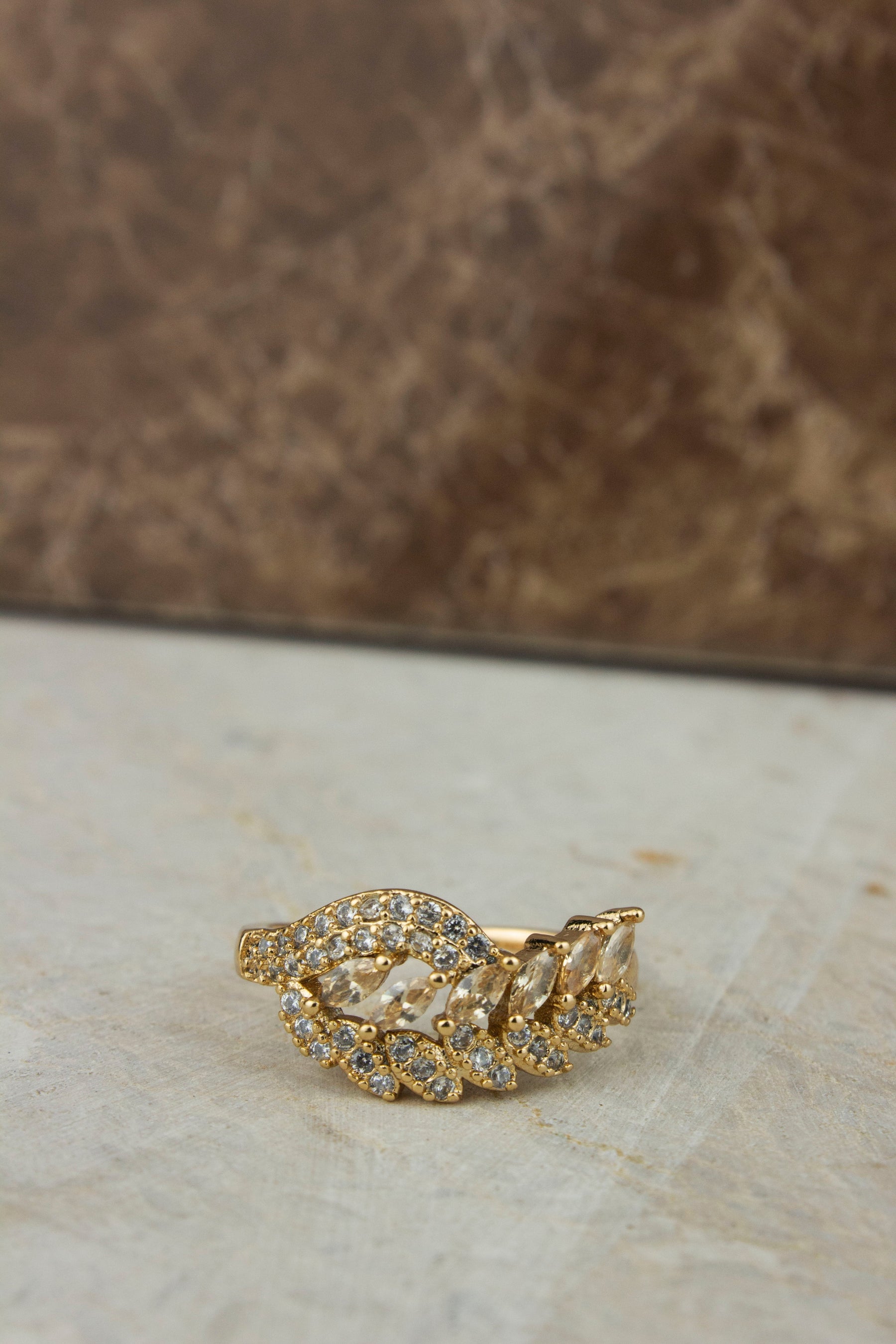 Signature Luxury Exquisite Ring  - One Carat Gold Plated