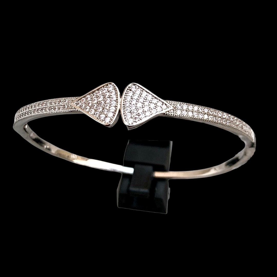 Delicate Micro Pave Bracelet & Ring Set - Signature Edition