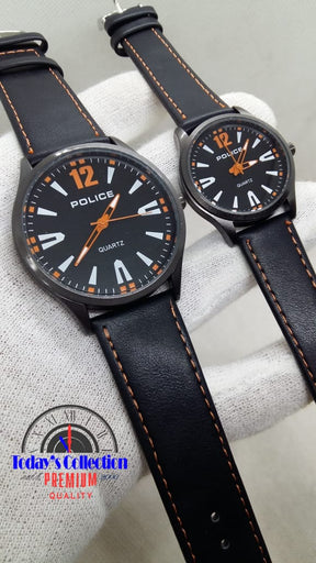 Police - Durable Strap - Couple Watch