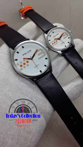 Police - Durable Strap - Couple Watch