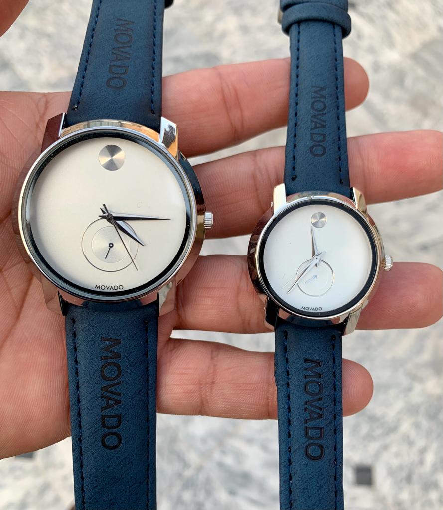 Movado - Durable Strap - Couple Watch