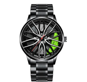 Limited Edition Alloy Wheel watch - Stainless Steel Chain