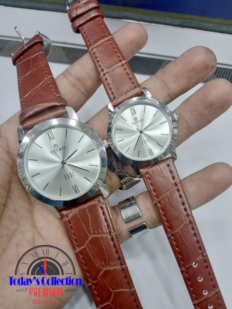 Titan- Durable Strap - Couple Watch