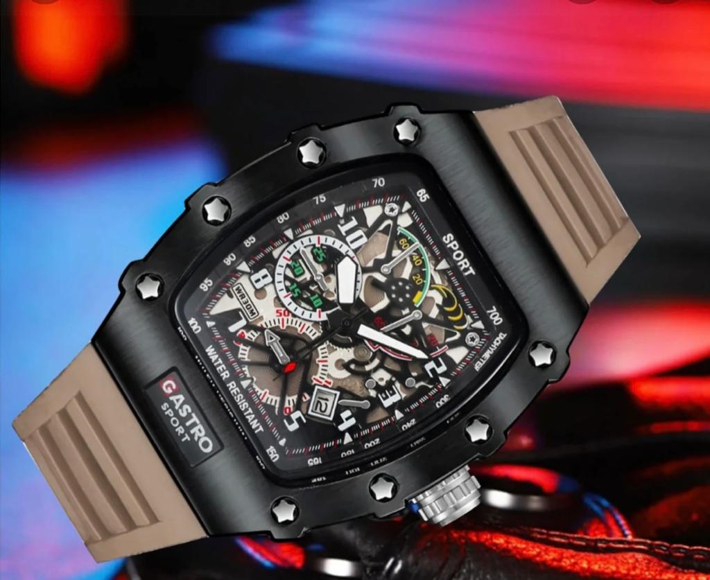 Original GASTRO Series - Square Skeleton Sports Watch