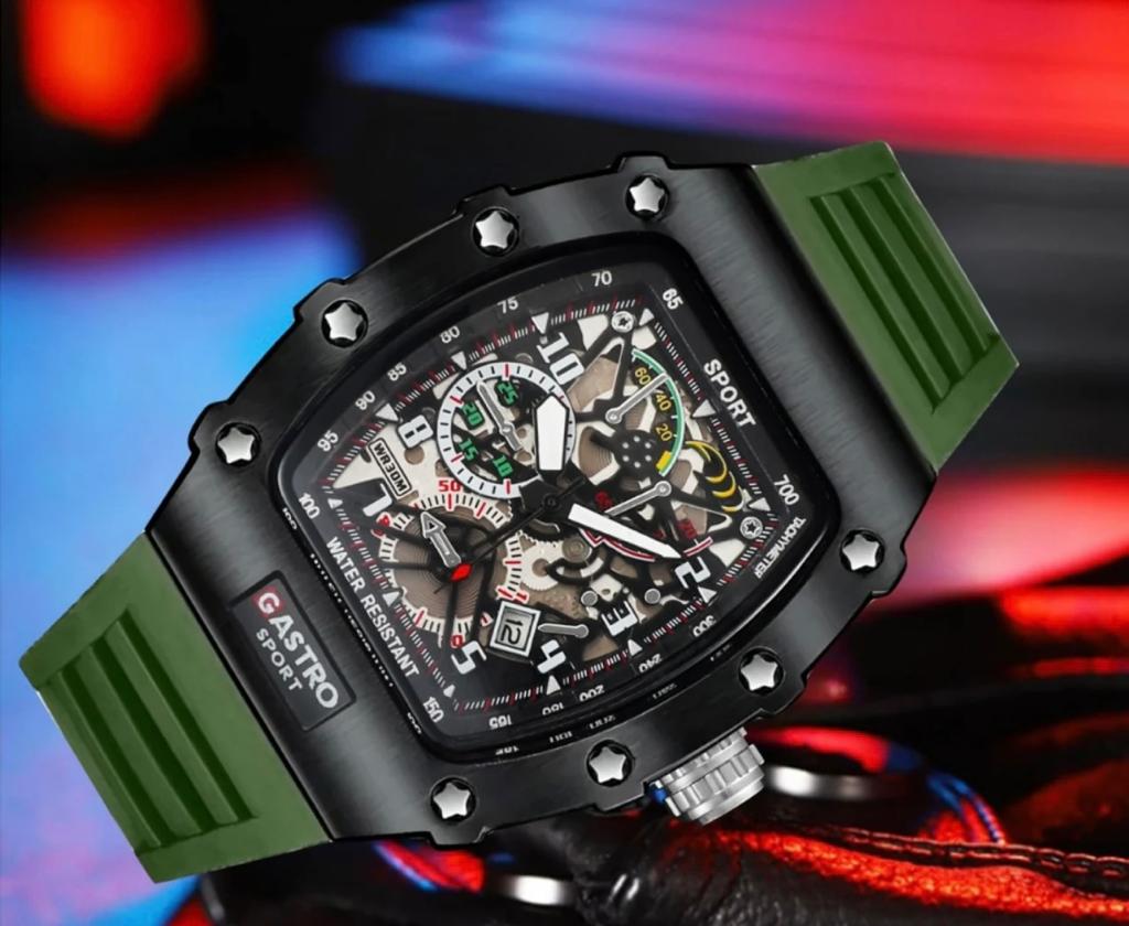 Original GASTRO Series - Square Skeleton Sports Watch