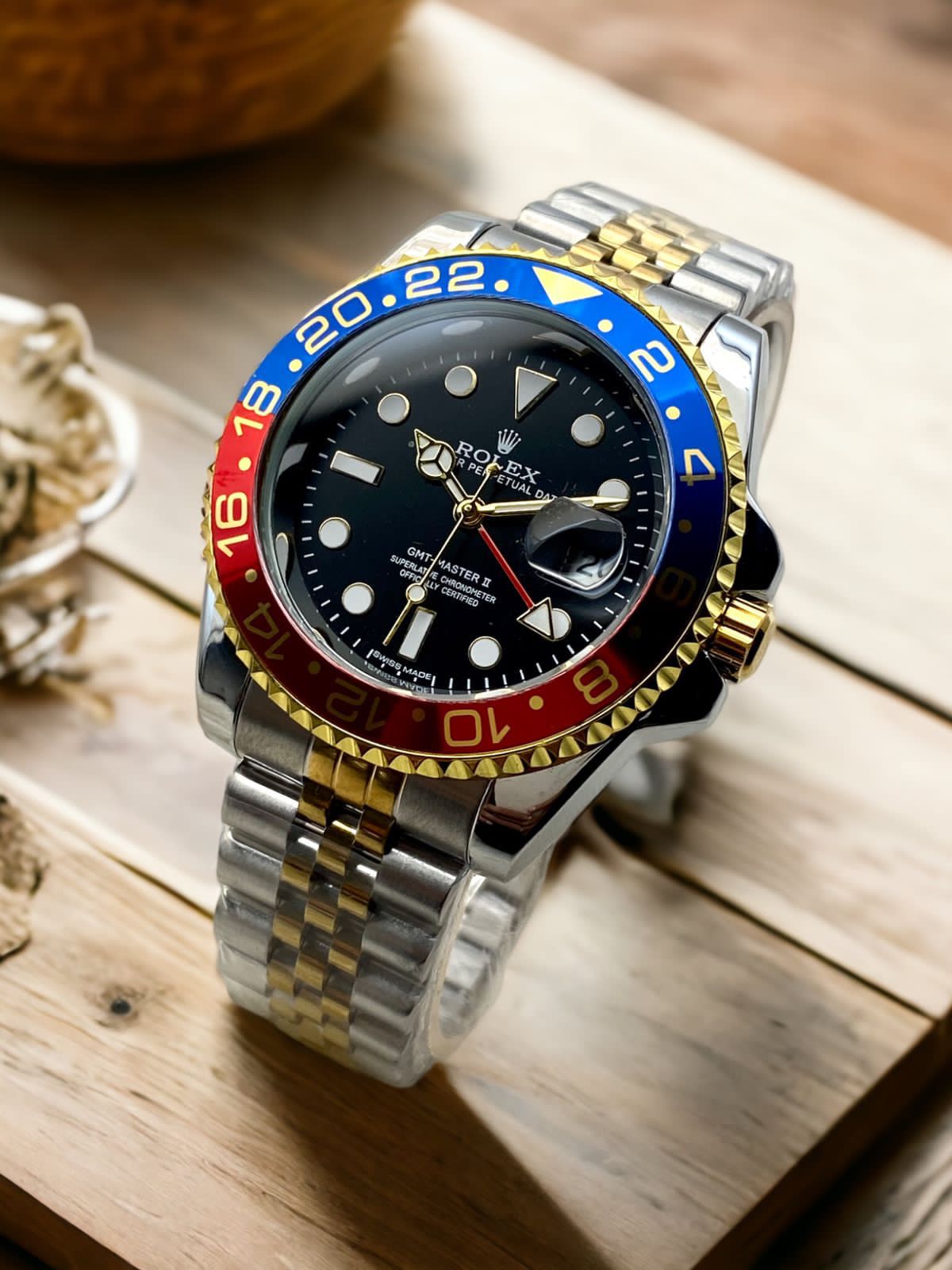 Yacht Master RLX Series - Mineral glass - Ultra premium chain