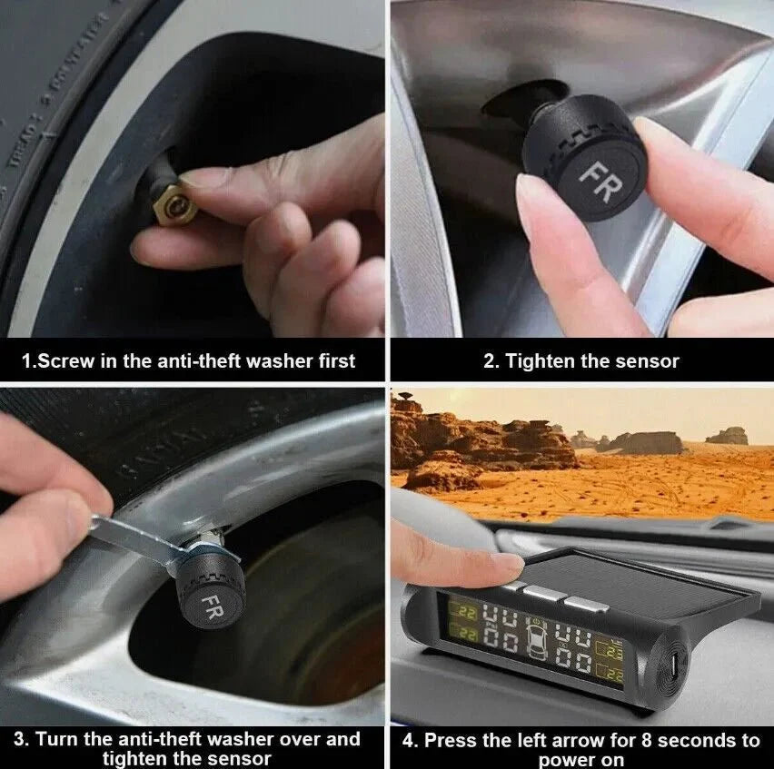 Car Tire Pressure Monitoring System