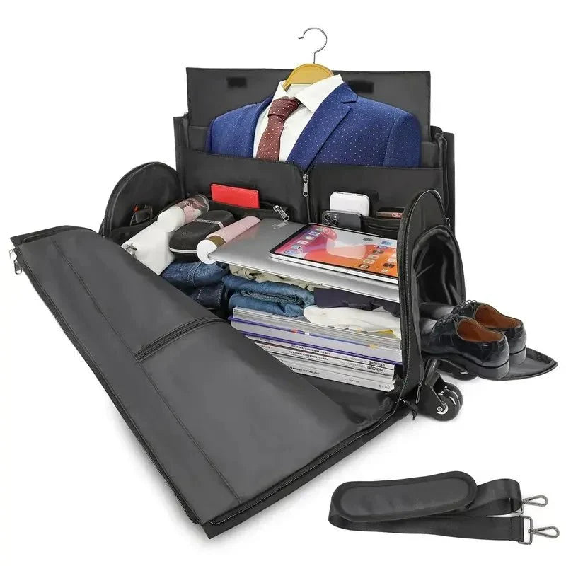 Convertible Duffle Garment Bag with Wheels