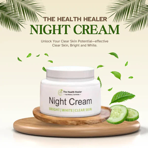 NIGHT CREAM + FV FOUNDATION + GREEN TEA MASK (PACK OF THREE ) WITH FREE DELIVERY