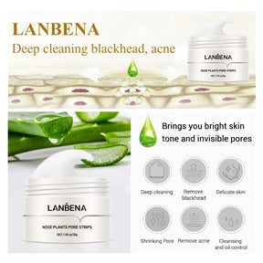 LANBENA Face Nose Pore Strips Stickers